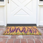 Juvale Lavender Floral Door Mat - Image 4