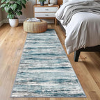 KOZYFLY Modern Abstract Runner Rug, 2x7 Kitchen Rugs Non-Slip Washable Soft - Image 7