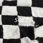 EXQ Home Checkered Throw Blanket, Knitted Blankets - Image 7