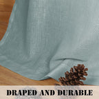 H.VERSAILTEX Living Room Linen Curtains - Image 8