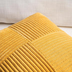Fancy Homi 2 Packs Gold Yellow Lumbar Decorative Throw Pillow Covers 20x28 Inch - Image 3
