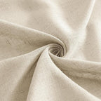 MIULEE Linen Curtains 108 Inch Length 2 Panels - Image 8
