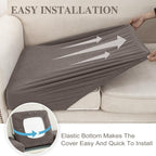 Couch Cushion Cover Seat Cushion Cover Stretch Armchair Cover Separate - Image 5