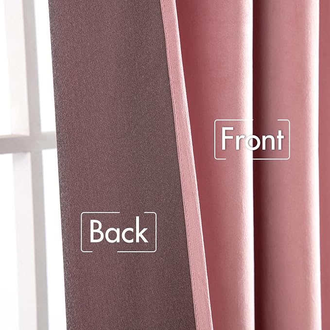 MIULEE Velvet Curtains 84 inches 2 Panels - Image 6