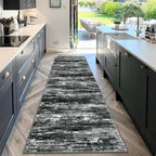 KOZYFLY 3x10 Ft Rug Modern Ombre Runner Rug - Image 3
