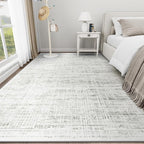 10x12 Area Rugs Washable Rug: Anti-Skid Abstract Modern Living Room Rug Soft - Image 8