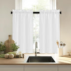 RYB HOME Cafe Semi Sheer Valances - Image 6