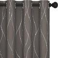 Deconovo Blackout Curtains, Thermal Insulated Soundproof Grommet Drapes by Deconovo