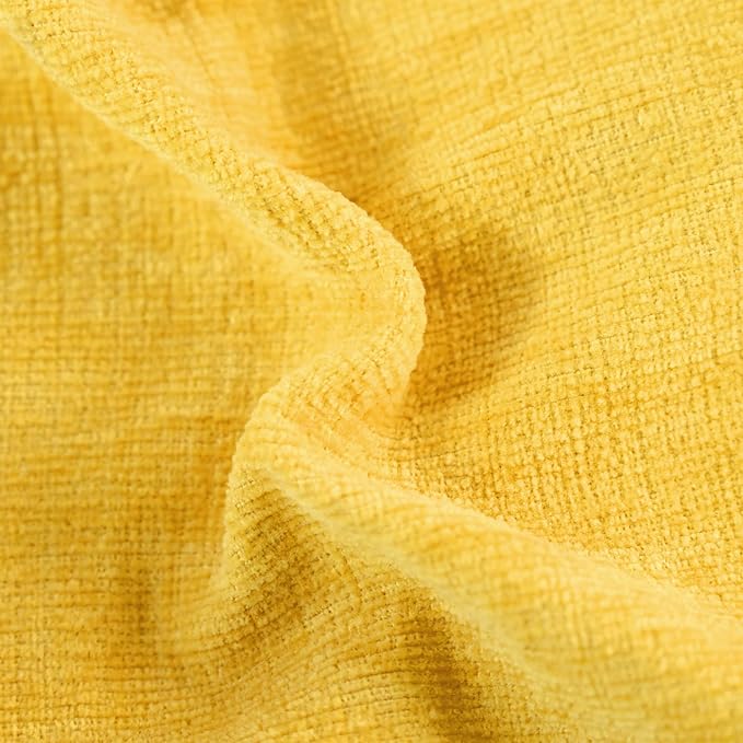CaliTime Throw Pillow Covers Decorative 16 X 26 Inches Pack of 2 Cozy Chenille - Image 2
