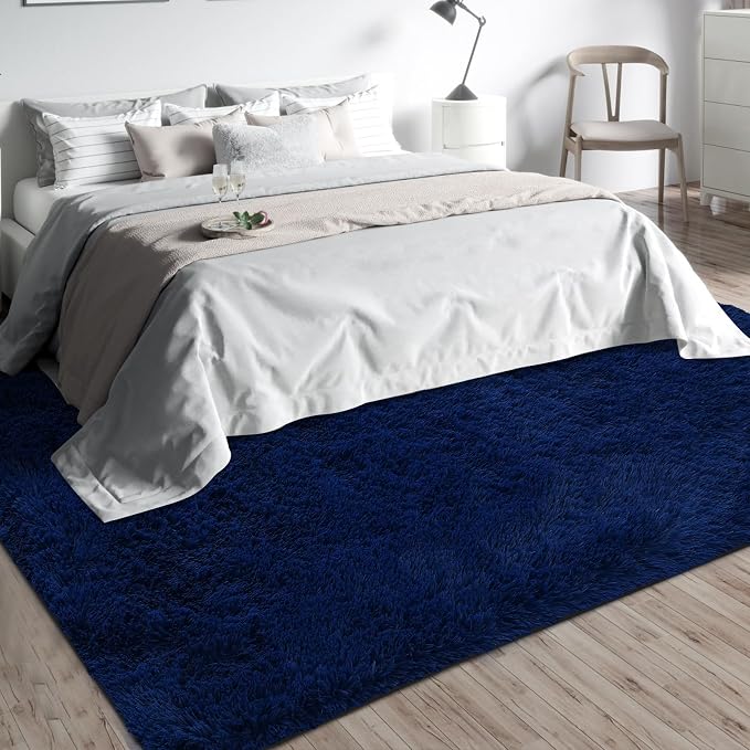 Shag Area Rugs for Bedroom Living Room, 6X9 Ultra Soft Fluffy Area Rugs for Dorm - Image 8