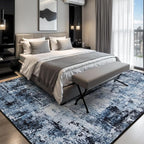 Rugflix 9x12 Area Rugs for Living Room, Washable Large Rug Stain-Resistant Low - Image 2