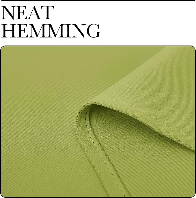NICETOWN Living Room Curtains, Fresh Green, 1 Pair, 70 x 84-inch, Home - Image 6