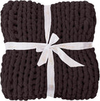 Bigacogo Chunky Knit Throw Blanket - Image 7