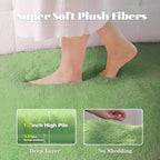 6x9 Area Rug for Living Room: Fluffy Shag Soft Washable Rugs Large Fuzzy Plush - Image 2