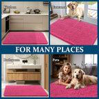 OLANLY Dog Door Mat for Muddy Paws 70x24, Absorbs Moisture and Dirt, Absorbent - Image 8