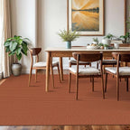 KOZYFLY Washable Area Rug 6x9 ft Rubber Backed Non Slip Rugs - Image 2