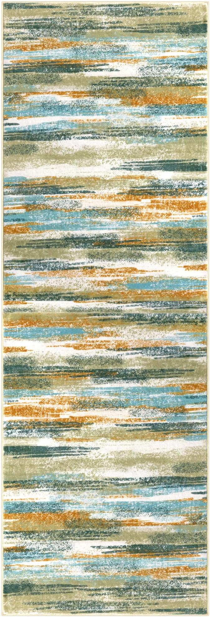 Lansny Modern Abstract Runner Rug 2x12 - Image 9