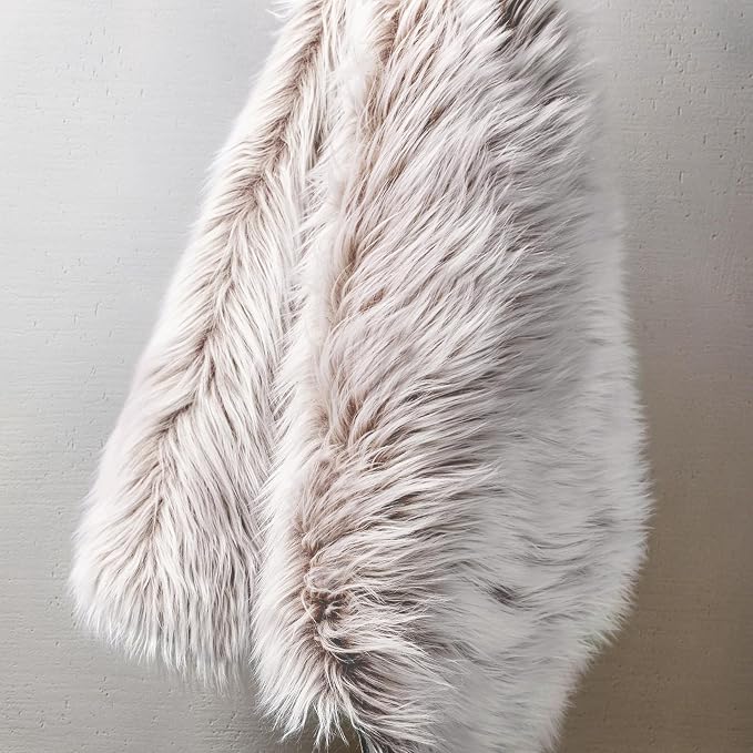 Ashler Faux Fur Rug, Fluffy Shaggy Area Rug Ultra Soft 2 x 3 Feet Sheepskin Fur - Image 5