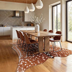 AROGAN Premium Deer Print Rug 5.2x6.2 Feet, Machine Washable Faux Fur Rug - Image 7