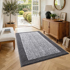 48x32 Large Bathroom Rugs Washable Non Slip, Soft Absorbent Quick Dry Mats - Image 3