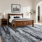 4x6 Ft Shag Rugs for Bedroom Living Room, Tie-Dyed Ultra Soft Fluffy Furry Area - Image 2