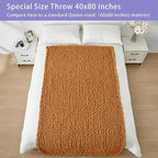 Bigacogo Chunky Knit Throw Blanket - Image 6