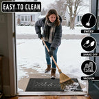 Yimobra Welcome Mat Outdoor Indoor, Waterproof Heavy Duty Front Door Mat - Image 6