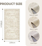 3x6 Runner Rug Non Slip, Thin Entryway Washable Rug - Image 2