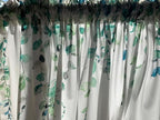 2 Pack Watercolor Green Leaves Window Valance - Image 3