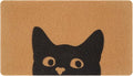 UINI Door Mat Outdoor Indoor Welcome Mats, Cute Cat Front Doormat, Non Slip by UINI