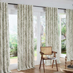 jinchan Blackout Floral Curtains - Image 7