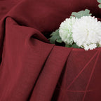 Tollpiz Sheer Curtains Linen Textured Bedroom Curtain Sheers Light Filtering - Image 6