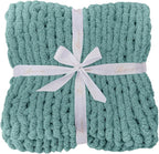 Bigacogo Chunky Knit Throw Blanket - Image 7