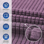 KEKUOU Stretch Oversized Sofa Slipcover 1 Piece Couch Sofa Cover Furniture - Image 3