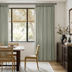 MIULEE Pinch Pleated Thick Linen Curtains 102 Inches Long 2 Panels - Image 5