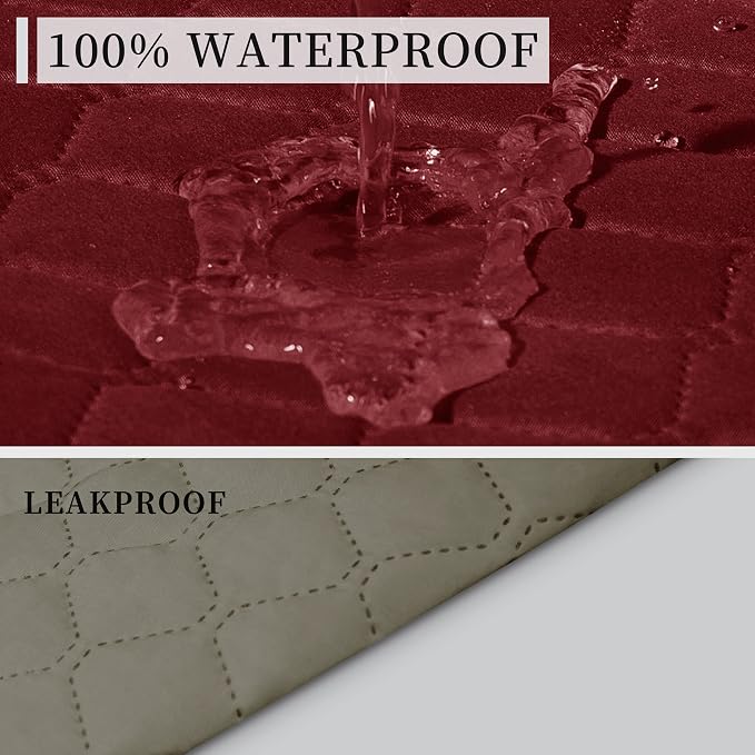 ISSUNTEX Double Protection 100% Waterproof Recliner Covers - Image 3