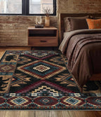YIHOUSE Rustic Cabin Area Rug for Bedroom 5x7, Machine Washable Lodge Bear Rug - Image 4