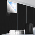 FADOTY Blackout Curtains for Bedroom, Portable 100% Black Out Window Cover Film by FADOTY