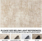 4x6 Area Rugs Washable Rug: Modern Abstract Living Room Rug Soft Anti-Skid Thin - Image 7