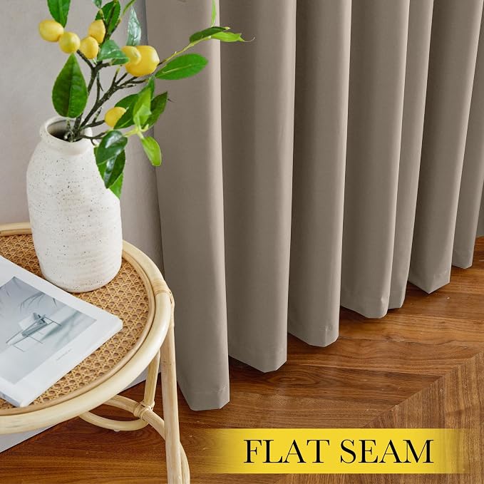 NICETOWN 100% Full Blackout Portable Curtains - Image 7
