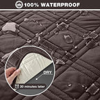 TAOCOCO 100% Waterproof Recliner Sofa Cover Non Slip Couch Cover - Image 3