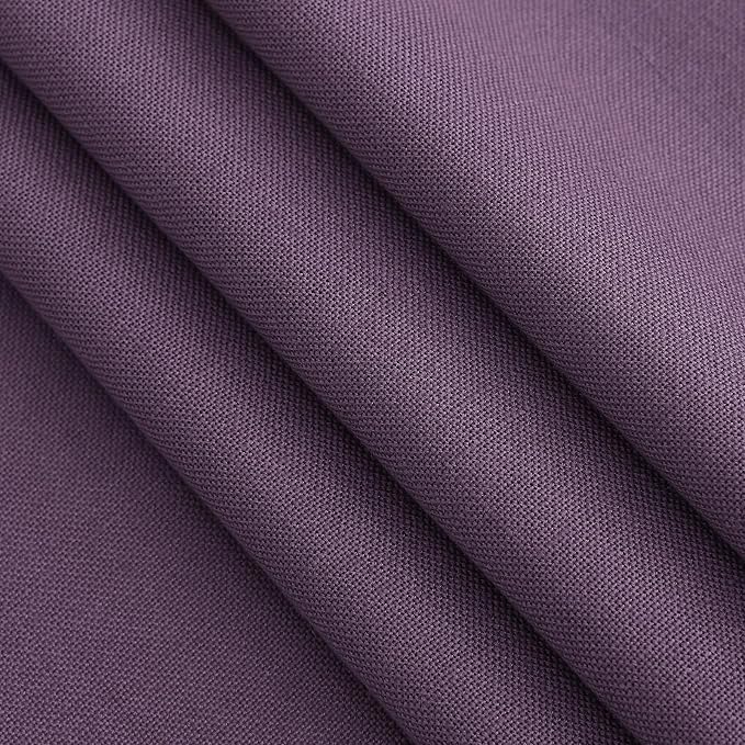 Plum Linen Curtains 72 Inch Length - Image 7