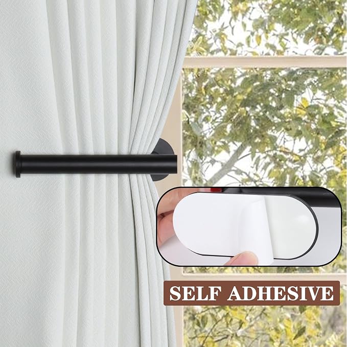 Groleca Adhesive Curtain Holdbacks - Image 2