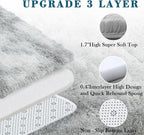 3x5 Rug, Bedside Preppy Dorm Area Rug, College Essentials Small Carpets - Image 5
