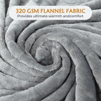 TOONOW Fleece Blanket Super Soft Cozy Throw Blanket 50" x 60", Lightweight - Image 4
