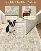 Madane Washable Entry Rug 3x4, Area Rugs - Image 6
