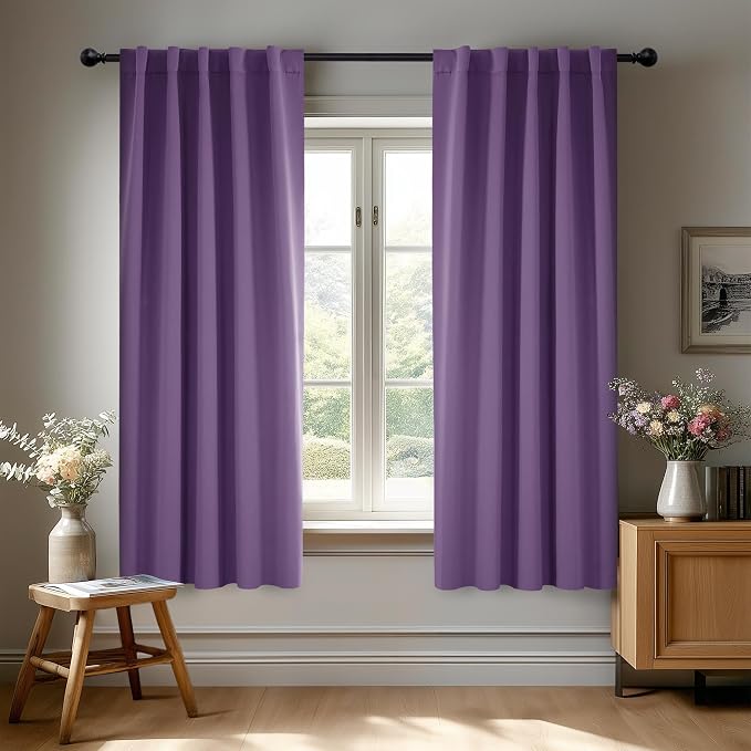 Deconovo Short Blackout Curtains by Deconovo