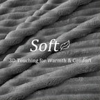 BEDELITE King Size Blanket for Bed, 300GSM Soft & Warm Fleece Blanket, - Image 4