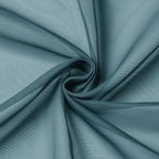 Dusty Blue Kitchen Curtains 30 Inch Length Tier 2 PCS, Solid Soft Half Curtains - Image 9