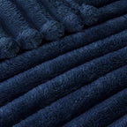 Exclusivo Mezcla California King Size Flannel Fleece Blanket, Super Soft - Image 5